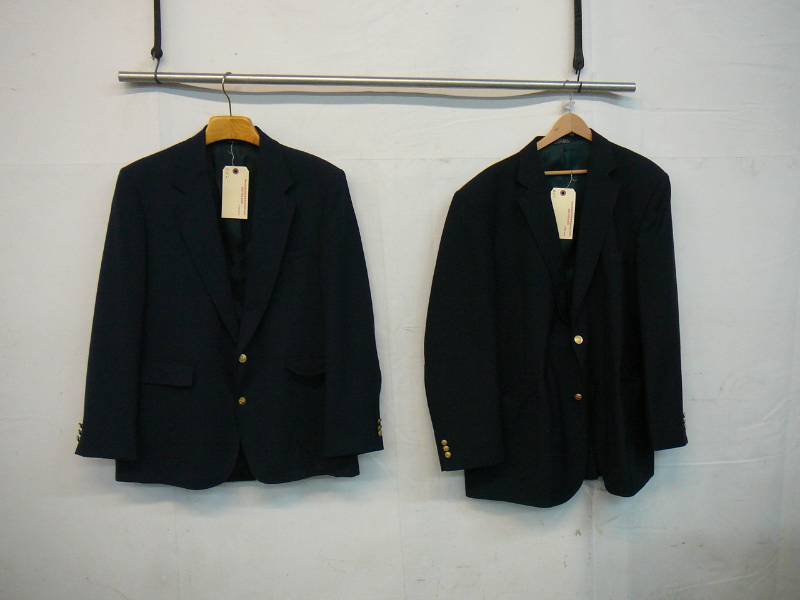 lot 230 image: Mens Navy Blue Suit Jackets