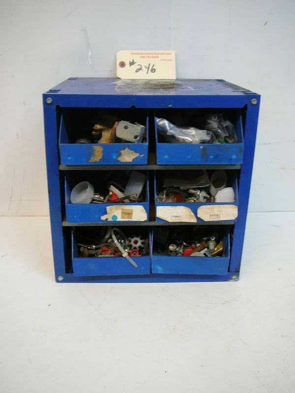 lot 246 image: 4 Drawer Bin With Hardware