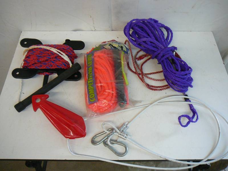 lot 258 image: Lot Of Boat Tow Ropes