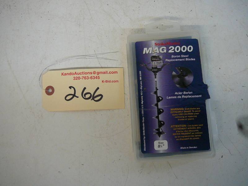 lot 266 image: StrikeMaster Replacement Blades