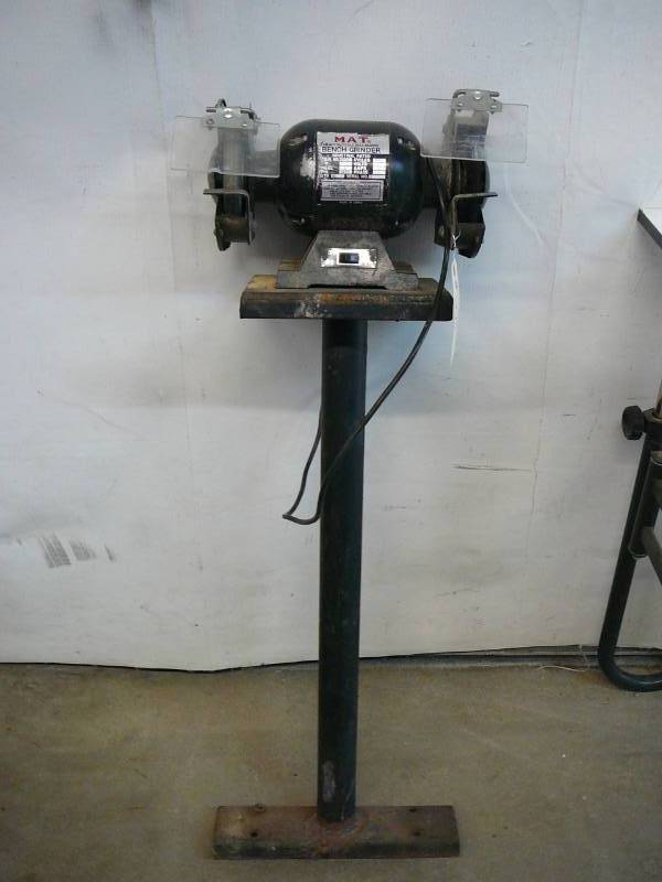 lot 270 image: Bench Grinder With Stand