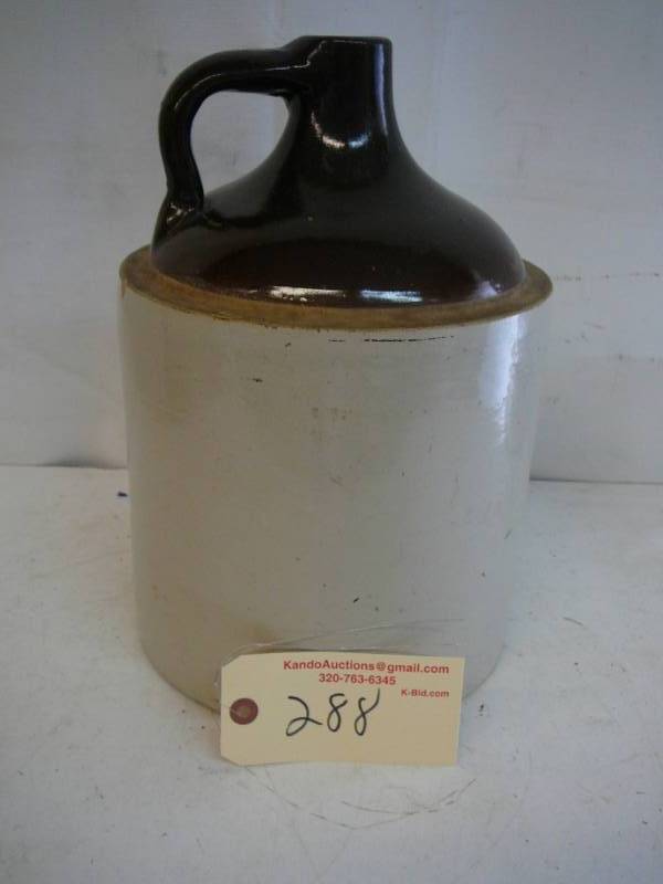 lot 288 image: Antique Crock Jug