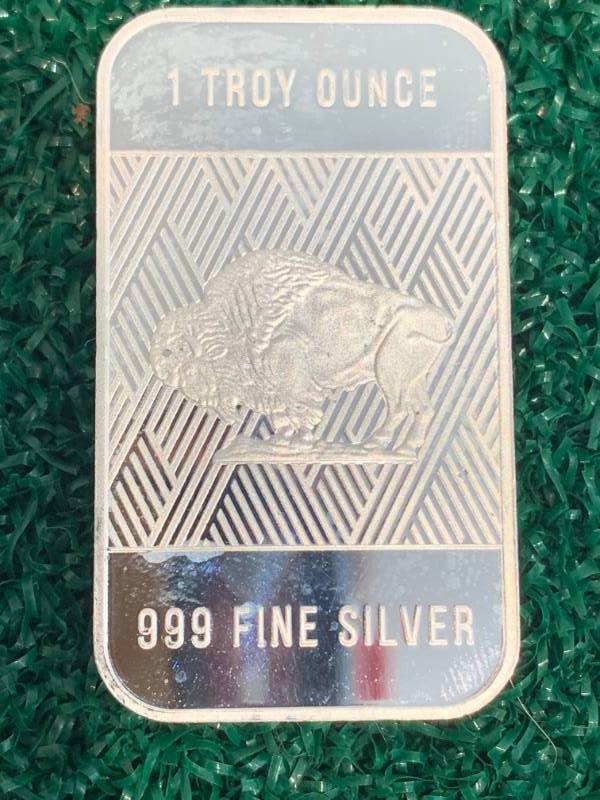 1oz Bison Sioux .999 Silver