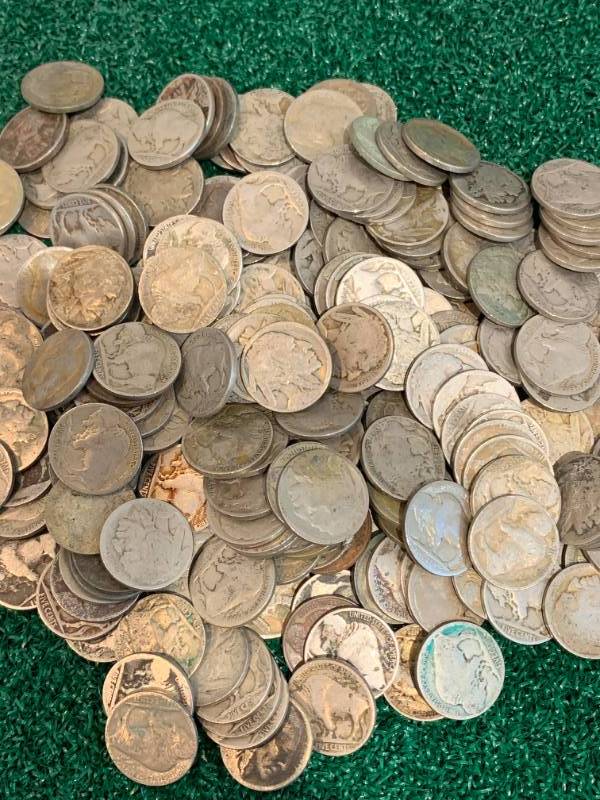 139 Buffalo Nickels