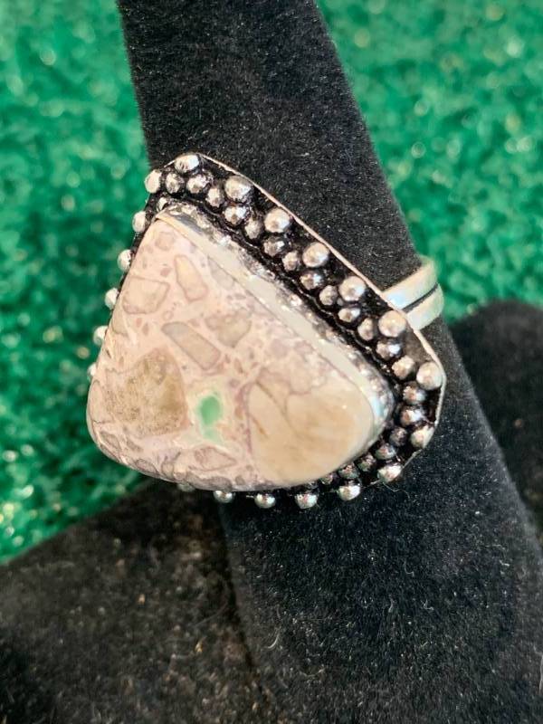 .925 Jasper Ring