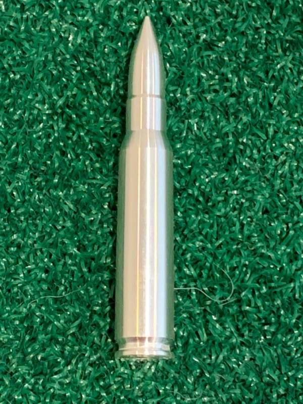 2oz .999 Silver Bullet .308
