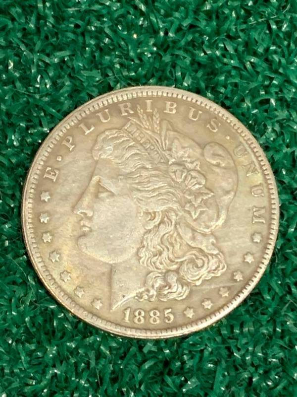 1885 Morgan Dollar Zombie Coin