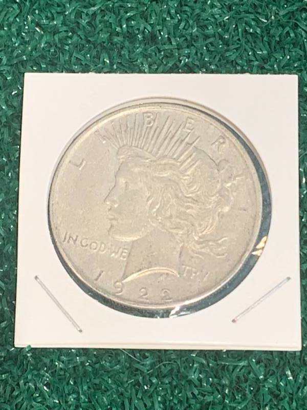 1922 Silver Peace Dollar