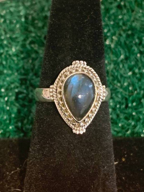 Vintage Style Womens Ring with Unknown Gemstone