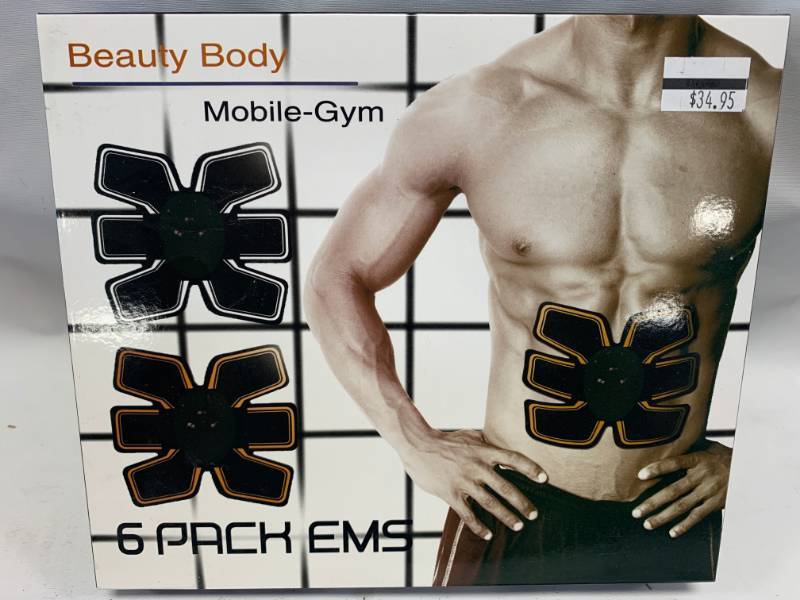lot 24 image: 6 Pack Abs Mobile Gym Electro Muscle Stimulator