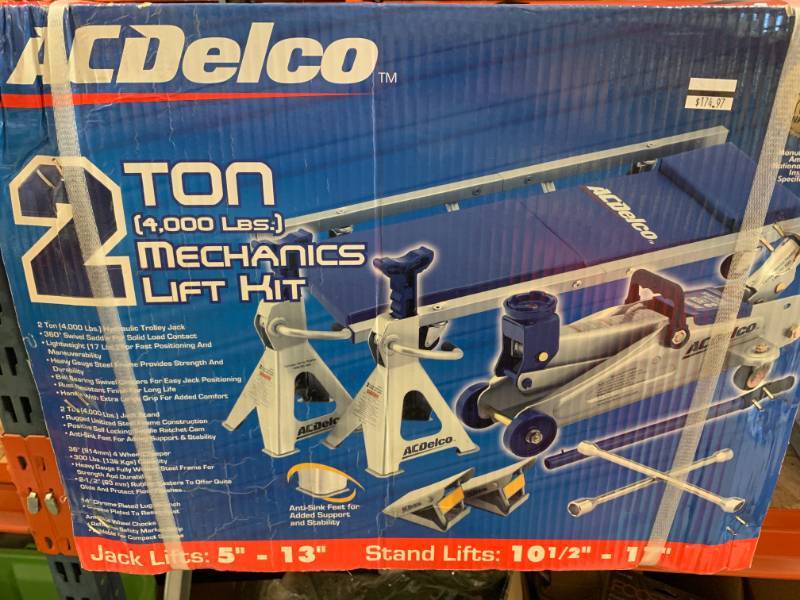 lot 28 image: AC Delco 2 Ton Mechanics Lift Kit