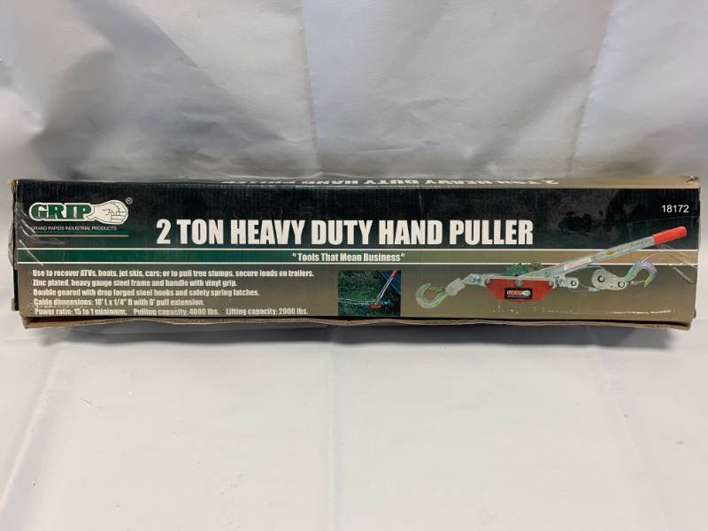 lot 52 image: 2 Ton Heavy Duty Come A Long