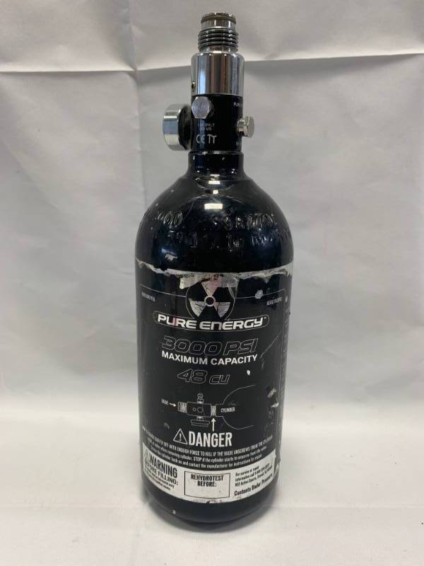 lot 62 image: Pure Energy 3000 PSI Paint Ball Tank