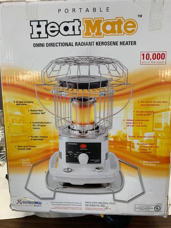 heat mate portable kerosene heater