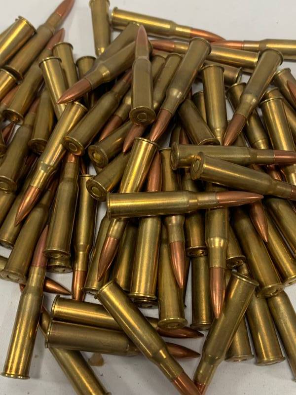 lot 54 image: 100 Rounds 7.62 x 54