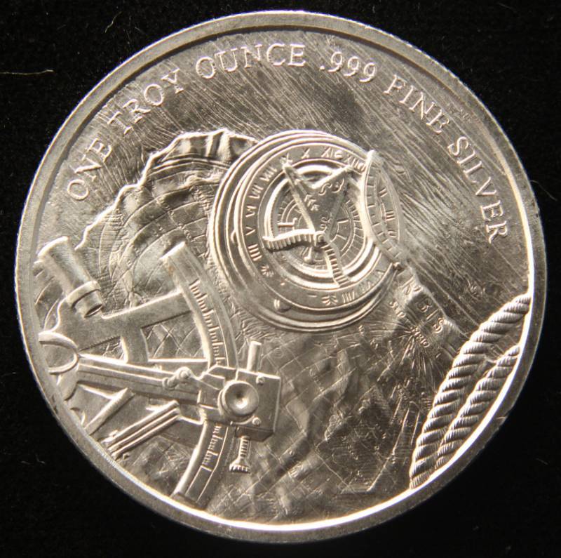 lot 06 image: 1 TROY OZ. .999 FINE SILVER PROSPECTOR ROUND