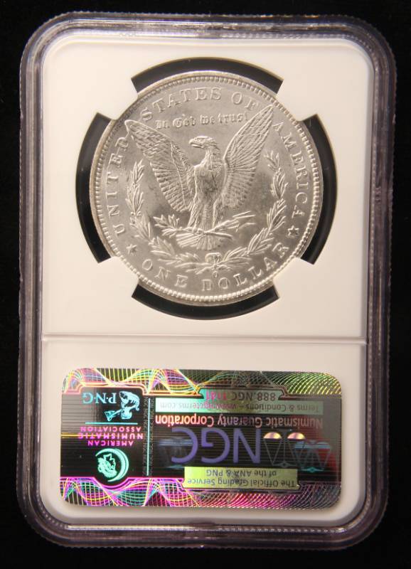 lot 45 image: 1900-O MORGAN SILVER DOLLAR MS63 NGC