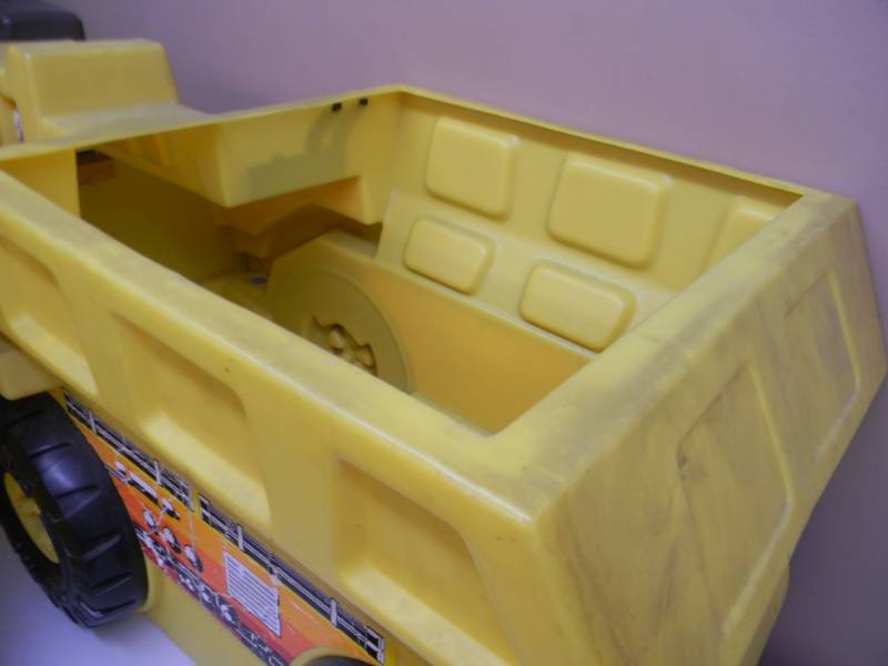 tonka dump truck toy chest