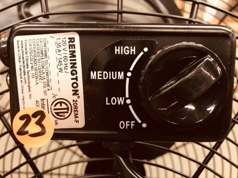 Remington 20 Tiltable Direct Drive Heavy Duty Floor Fan