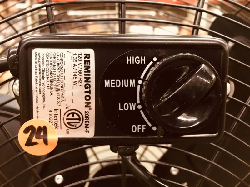Remington 20 Tiltable Direct Drive Heavy Duty Floor Fan