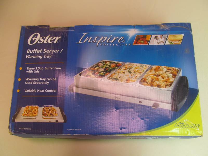 lot 1 image: Buffing Server tray