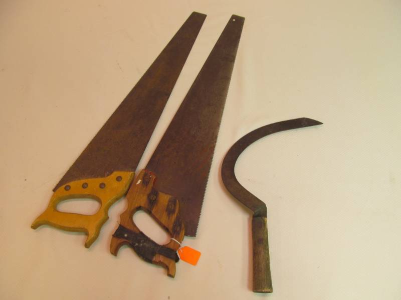 lot 59 image: Vintage Hand Saws, Sye...