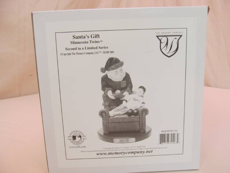 lot 95 image: Minnesota Twins Santas Gift Collec...