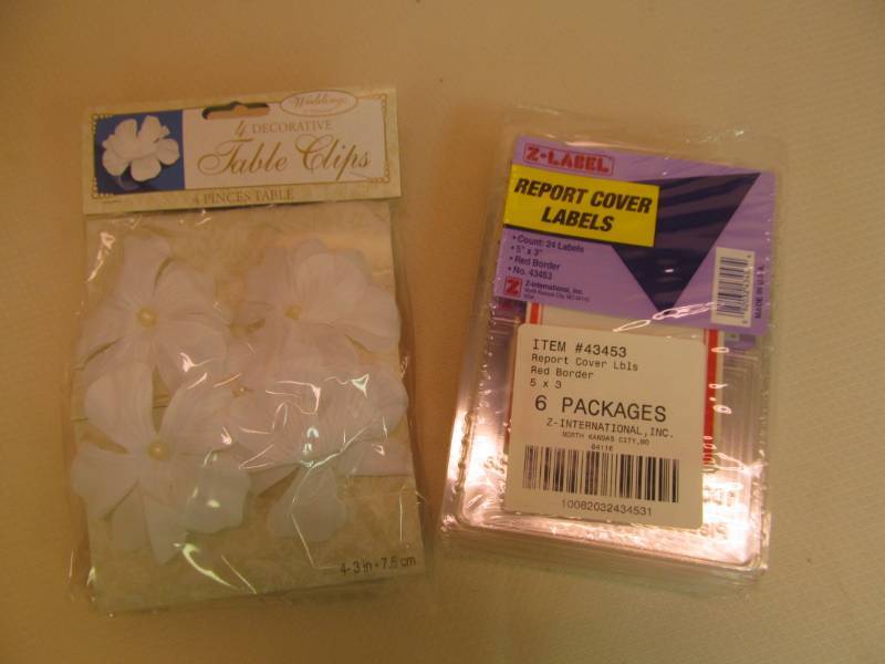 lot 99 image: (96) picnic table clips, report cov...