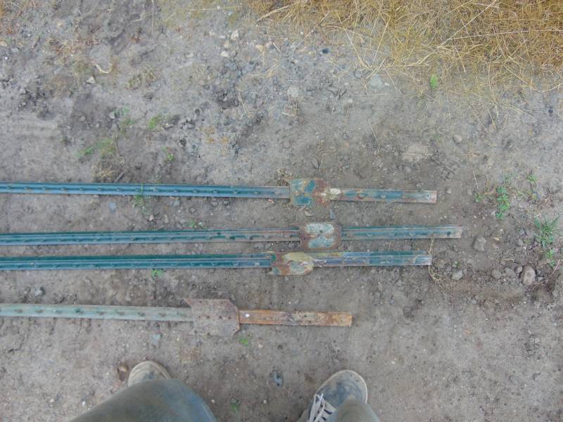 lot 10 image: (4) Fence Post