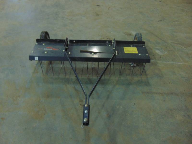 lot 40 image: Brinly Pull Behind De-Thatcher