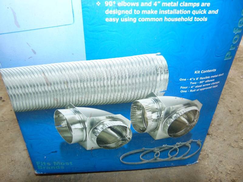 lot 48 image: Dryer Vent Kit