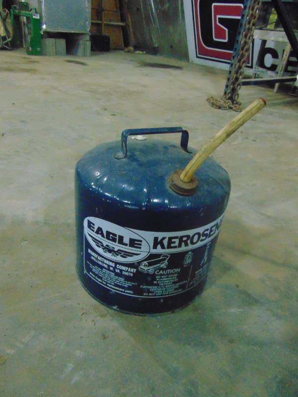 lot 62 image: Metal Kerosene Can