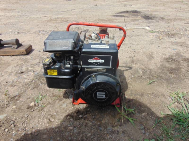 lot 124 image: Water Pump With Briggs & Stratton Engine