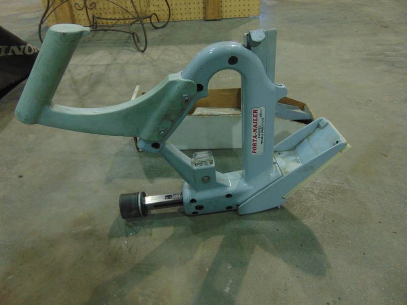 lot 131 image: Porta Nails Manual Hardwood Floor Nailer