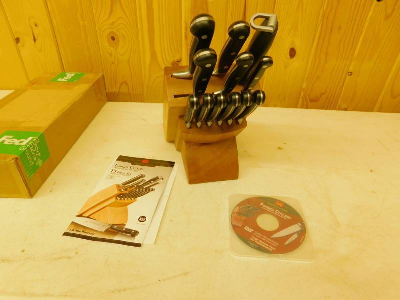 lot 1 image: Brand New 13 Piece Set Of Forged Cutlery