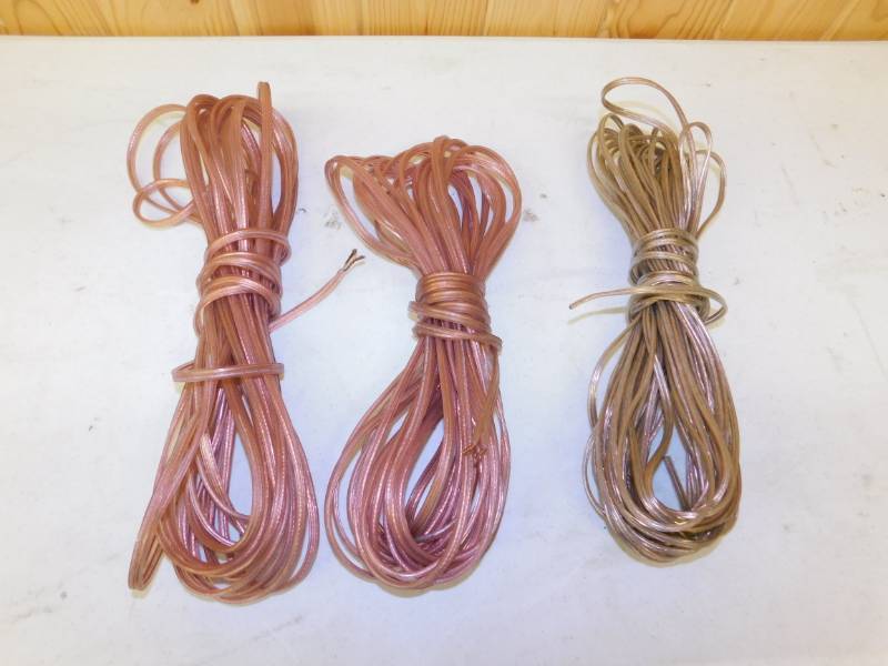 lot 25 image: Lot of 3 Heavy Duty Wire