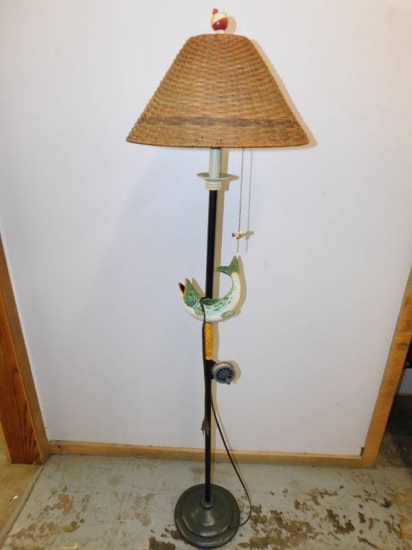 floor fish lamp