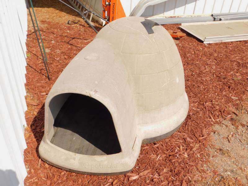 lot 38 image: Large Outdoor Dog Kennel