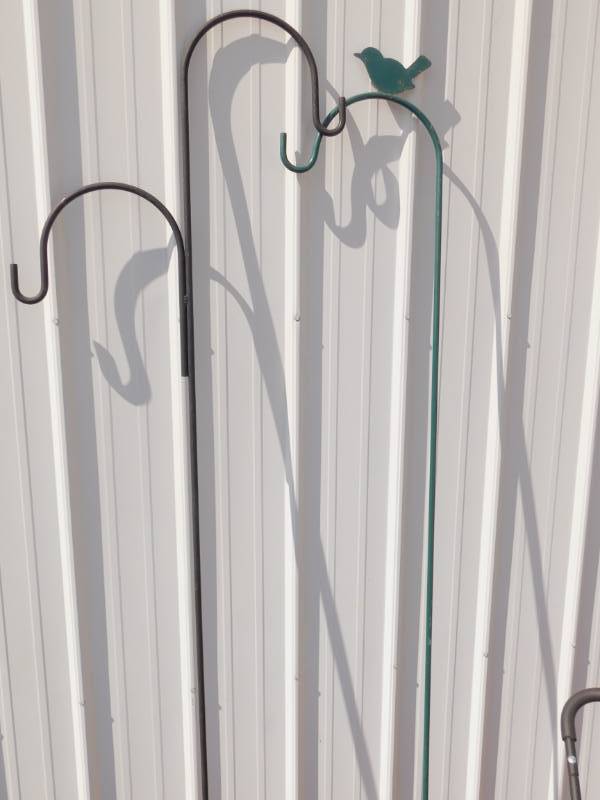 lot 40 image: 2 Shepherds Hooks 7 Feet Tall