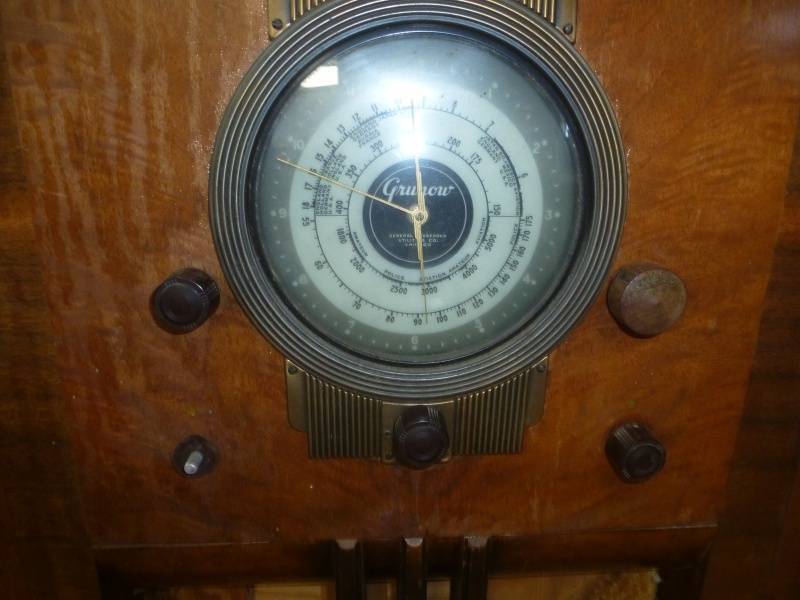 lot 58 image: Grunow Antique Radio