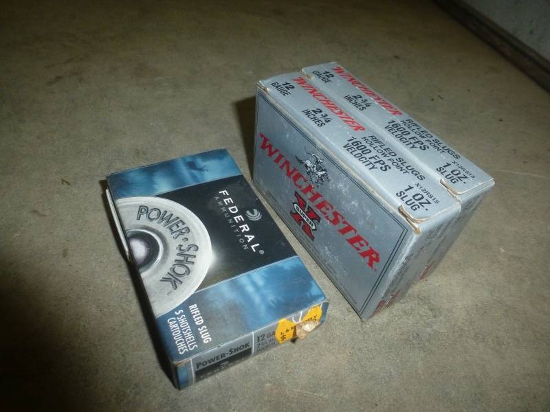 lot 74 image: Winchester 12 gage Slugs
