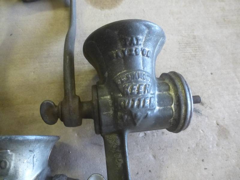 lot 78 image: Universal, Keystone Food Grinders