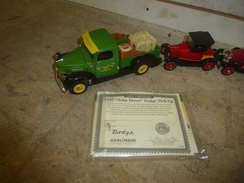 lot 98 image: John Deere Truck, Ford Truck Collection