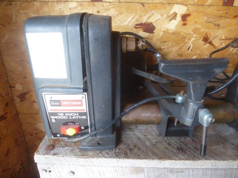 lot 119 image: Craftsmen Wood Lathe 12