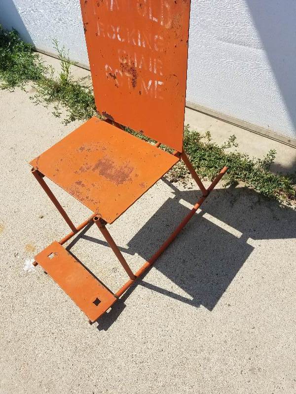 Metal Rocking Chair