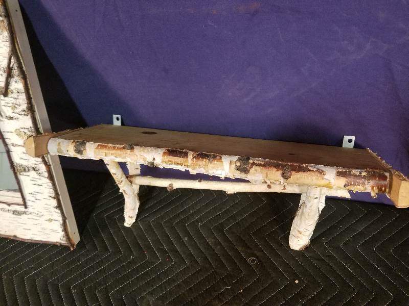 Birch Bark Decorative Mirror