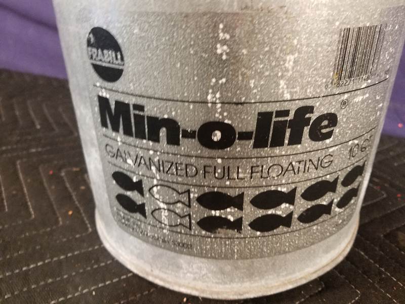 Frabill Metal Minnow Bucket