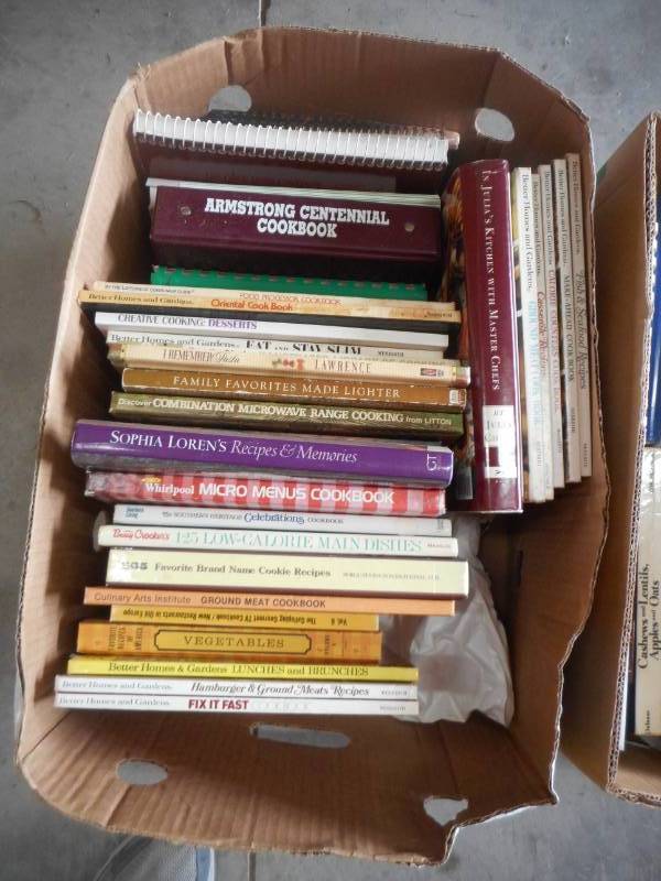 lot 15 image: Cook Books