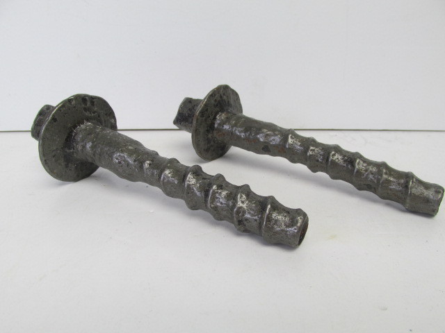 lot 42 image: Pair of Original Antique Large Screws From The Panama Canal
