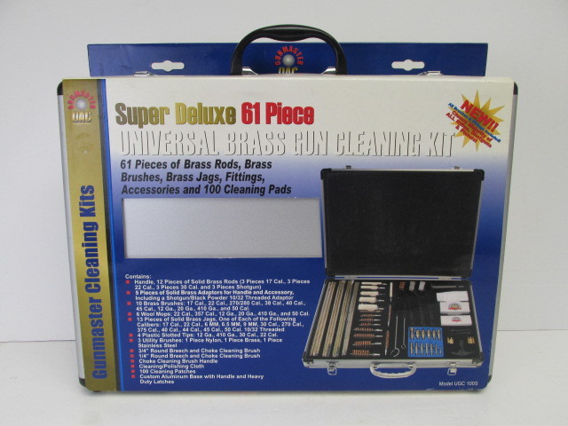 lot 48 image: Brand New 61-Piece Gun Cleaning Tool Set